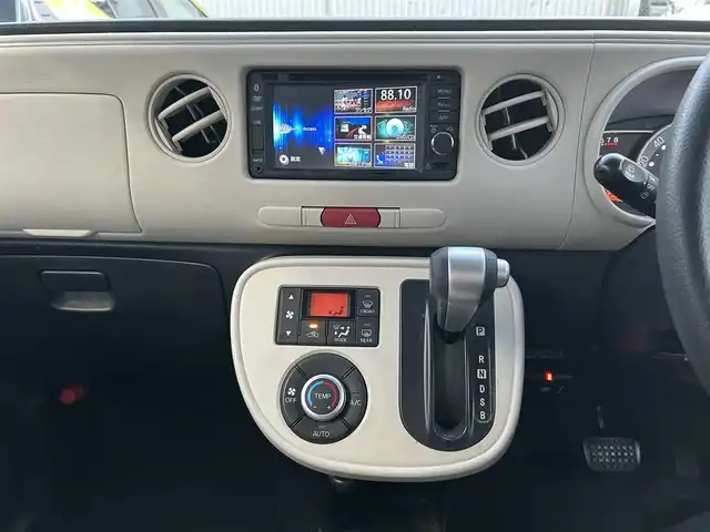 ダイハツ ミラ ココア X スマートセレ SN 静岡県 2015(平27)年 8.5万km ココアベージュマイカメタリック 純正ディスプレイオーディオ/純正フロアマット/純正バイザー/純正オーディオ/オートエアコン/バックカメラ/ETC