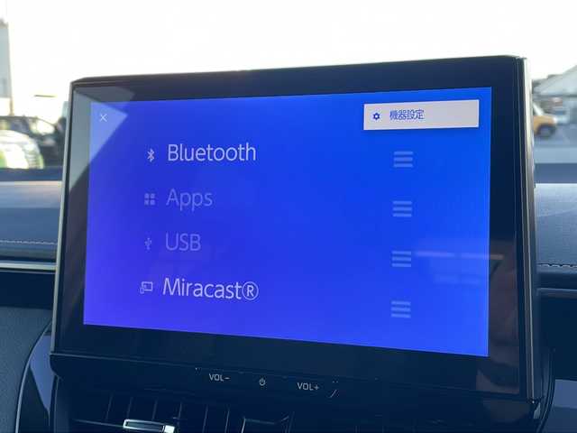 トヨタ カローラツーリング ダブルバイビー 島根県 2023(令5)年 1.7万km プラチナホワイトパールマイカ ワンオーナー/純正10.25インチナビ/フルセグTV・AMFM・Bluetooth/HDMI端子/バックカメラ/ビルトインETC2.0/インテリジェンスルームミラー/　ドライブレコーダー機能付き/トヨタセーフティセンス/レーダークルーズコントロール/プロアクティブドライビングアシスト/前後クリアランスソナー/LEDヘッドライト/オートライト/ハーフレザー/シートヒーター/ハンドルヒーター/レーダー探知機/革巻きステアリング/ステアリングスイッチ/プッシュスタート