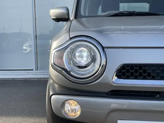 スズキ ハスラー X 神奈川県 2018(平30)年 0.9万km スチールシルバーM ワンオーナー/純正SDナビ(CN-RZ73W)/CD/DVD/Bluetooth/フルセグTV/バックカメラ/全方位カメラ/ステアリングスイッチ/シートヒーター(D席＋N席)/純正アルミホイール/デュアルブレーキサポート/エマージェンシーブレーキサポート/レーンキープアシスト/保証書/取扱説明書/スマートキー
