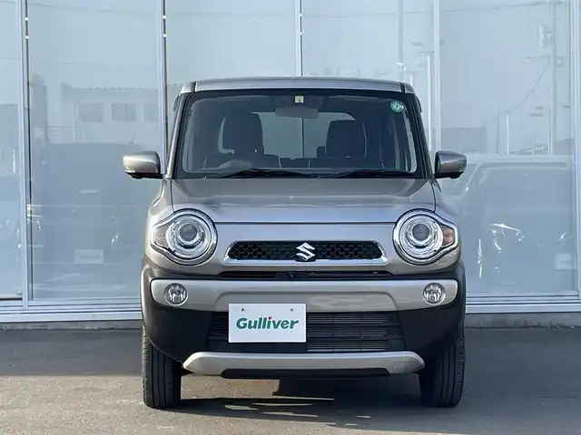 スズキ ハスラー X 神奈川県 2018(平30)年 0.9万km スチールシルバーM ワンオーナー/純正SDナビ(CN-RZ73W)/CD/DVD/Bluetooth/フルセグTV/バックカメラ/全方位カメラ/ステアリングスイッチ/シートヒーター(D席＋N席)/純正アルミホイール/デュアルブレーキサポート/エマージェンシーブレーキサポート/レーンキープアシスト/保証書/取扱説明書/スマートキー