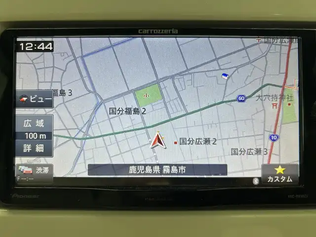 スズキ ラパン S 鹿児島県 2017(平29)年 6.8万km フレンチミントPM 禁煙車/社外ナビ/(フルセグ/Bluetooth/DVD/CD)/バックカメラ/運転席シートヒーター/電動格納ミラー/レーダーブレーキサポート/オートライト/純正フロアマット/純正ドアバイザー/スマートキー/プッシュスタート/アイドリングストップ
