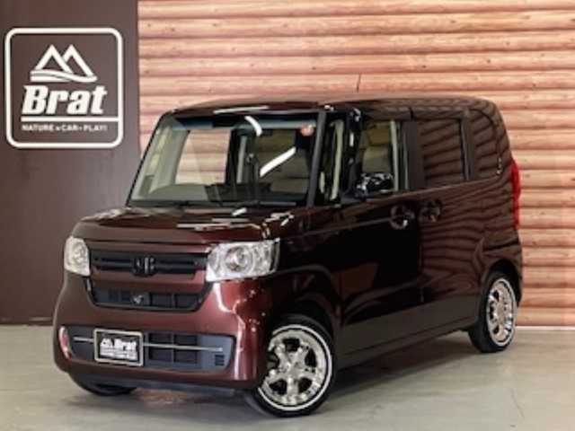 ホンダ Ｎ ＢＯＸ L 福島県 2022(令4)年 2.3万km プレミアムアガットブラウンP AIS検査済み/【2508011501】/ディスプレイオーディオ/ワンセグ/バックカメラ/レーダークルーズ/両側パワスラ/前席シートヒーター/LEDヘッドライト/ウィンカーミラー/プッシュスタート/クリアランスソナー/ステアリングリモコン/後席サンシェード/オーバーヘッドコンソール/ナンカン RX615（社外）/14AW WEDSグラフト5S(社外）/社外パーツ取付有