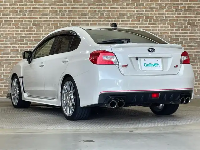 スバル ＷＲＸ Ｓ４ tS 岩手県 2017(平29)年 7.2万km クリスタルホワイトP STI特別仕様車/４WD/STI製BBS鍛造19インチアルミホイール/RECAROバケットタイプフロントシート（セミアニリンレザー　シートヒーター機能付き）/bremboブレーキ/CVTオイルクーラー/STIフレキシブルタワーバー/STIラジエーターキャップ/STI製ビルシュタインダンパー・ストラット/STIフレキシブルドロースティフナーフロント・サブサポートフレームリヤ/STI低背圧パフォーマンスマフラー/強化ラジエーター/アイサイトVer.3/アドバンスドセイフティパッケージ/プリクラッシュブレーキ/全車速追従機能付きクルーズコントロール/アクティブレーンキープ/リヤビークルディテクション/ハイビームアシスト/カロッツェリアナビ/バックカメラ・サイドカメラ/ETC/ドライブレコーダー/LEDヘッドランプ