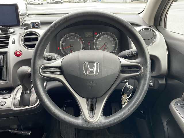 ホンダ ストリーム X 富山県 2008(平20)年 11.5万km アラバスターシルバーメタリック 社外ナビ（Ｐａｎａｓｏｎｉｃ CN-GP720VD）/バックカメラ/ワンセグＴＶ(局受信不可のため未確認)/純正フロアマット/社外アルミホイール/ＥＴＣ/リモコンキー/スペアキー/ハロゲンヘッドライト/電装格納ミラー/保証書・記録簿/取扱説明書
