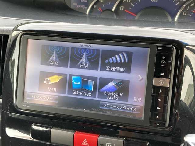 ダイハツ タント カスタム X 愛媛県 2012(平24)年 7.5万km パールホワイトⅢ 1オーナー /純正ナビ(NSZN-W62) /・CD DVD フルセグTV Bluetooth SD /バックカメラ /片側パワースライドドア /ETC /HIDヘッドライト /アイドリングストップ /電動格納ミラー/・ウィンカーミラー  /バイザー /マット/取扱説明書/保証書