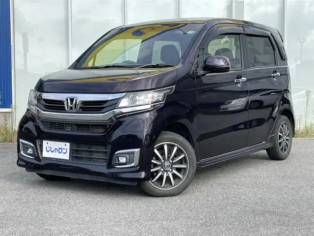 ホンダ Ｎ ＷＧＮ カスタム G Lパッケージ 福島県 2016(平28)年 8.6万km プレミアムベルベットパープル・パール