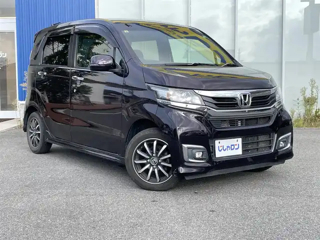 ホンダ Ｎ ＷＧＮ カスタム G Lパッケージ 福島県 2016(平28)年 8.6万km プレミアムベルベットパープル・パール