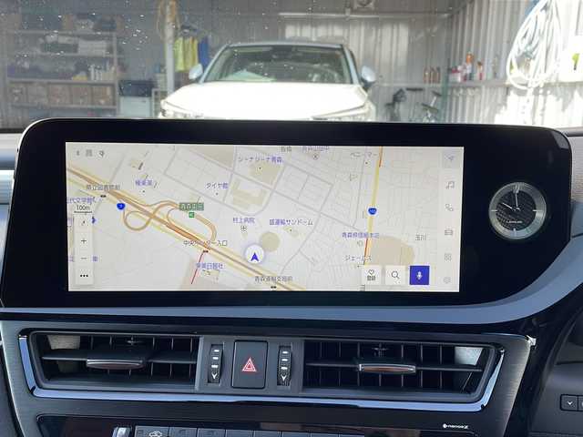 レクサス ＥＳ 300h Fスポーツ 福島県 2024(令6)年 0.7万km グラファイトブラックガラスフレーク ・サンルーフ/・本革シート/・純正ナビ/・フルセグ/・TVキャンセラー/・バックカメラ/・Bluetooth/・衝突被害軽減ブレーキ/・レーンキープアシスト/・レーダークルーズコントロール/・ブラインドスポットモニター/・オートライト/・オートマチックハイビーム/・LEDヘットライト/・MTモード付AT/・パドルシフト/・パワーシート（N＋D）/・シートヒーター（N＋D）/・エアシート（N＋D）/・ハンドルヒーター/・前後ドライブレコーダー/・シートメモリ/・プッシュスタート/・スマートキー/・スペアキー/・置くだけ充電/・ビルドインETC/・スタットレス積み込み/・純正19AW/・保証書・取説あり