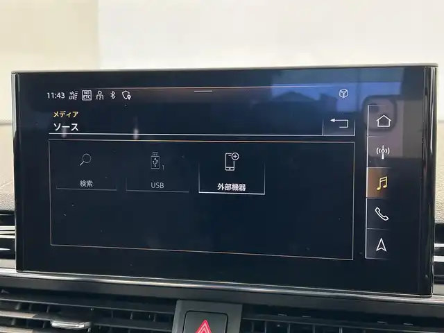 アウディ Ａ４ 35TFSI Sライン 岐阜県 2021(令3)年 1.9万km ミトスブラックメタリック マトリクスＬＥＤヘッドライト/アダプティブクルーズコントロール/アクティブレーンアシスト/プレセンスシティ/サイドアシスト/プレセンスリア/パーキングシステム/MMIナビゲーションシステム/バーチャルコックピットプラス/Bluetooth/AppleCarPlay/Android Auto/全周囲カメラ/ワイヤレスチャージング/リアスポイラー