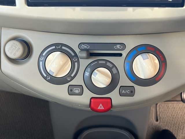 日産 マーチ 12S +navi HDD 大阪府 2007(平19)年 6.8万km サクラ 純正ＨＤＤナビ/純正ＣＤ/スマートキー/ＥＴＣ/Ｗエアバッグ/ＡＢＳ/電動ミラー/革巻きステアリング