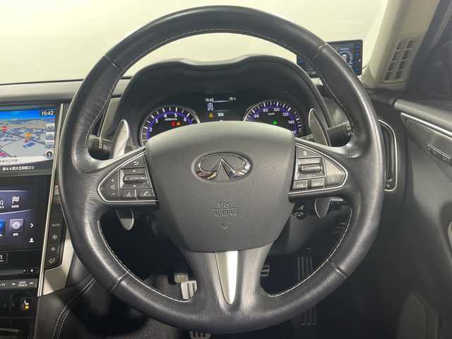 日産 スカイライン ハイブリッド 350GT Type SP 神奈川県 2014(平26)年 5.2万km クリスタルホワイトパール 純正ナビ/プロパイロット/全方位カメラ/LEDライト/バックカメラ/シートヒーター/前方ドラレコ/スマートキー/追従クルーズコントロール/ブラインドスポットミニター/衝突被害軽減システム/車線逸脱警報/レザーシート/横滑り防止装置/ETC/アイドリングストップ/フォグランプ/オートライト/ウィンカーミラー/電格格納ミラー/シートリフター/プッシュスタート/フロアマット/BRITZ車高調