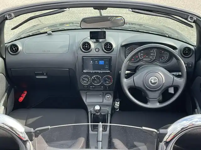 ダイハツ コペン アクティブトップ 山口県 2008(平20)年 3.1万km ダークレッドマイカ 社外ナビ/SD/DVD/HDMI/FM/AM/フルセグTV/フォグランプ/電動格納ミラー/純正フロアマット