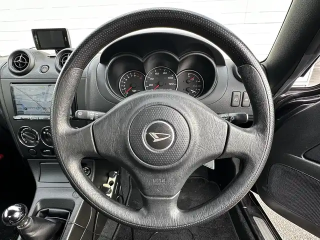 ダイハツ コペン アクティブトップ 山口県 2008(平20)年 3.1万km ダークレッドマイカ 社外ナビ/SD/DVD/HDMI/FM/AM/フルセグTV/フォグランプ/電動格納ミラー/純正フロアマット