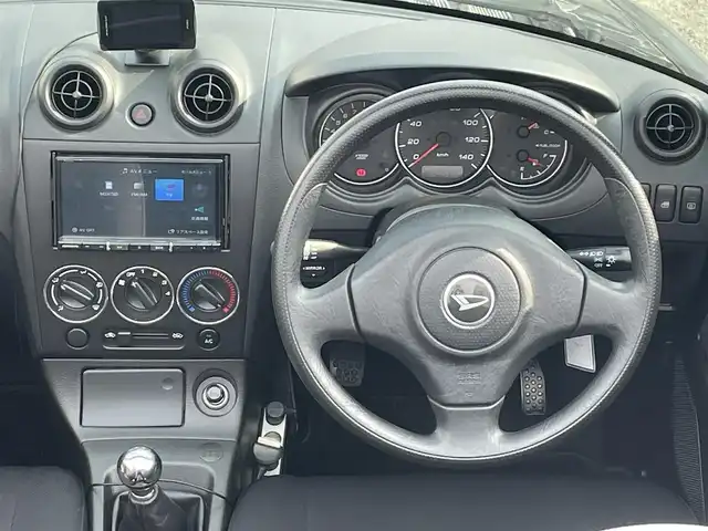 ダイハツ コペン アクティブトップ 山口県 2008(平20)年 3.1万km ダークレッドマイカ 社外ナビ/SD/DVD/HDMI/FM/AM/フルセグTV/フォグランプ/電動格納ミラー/純正フロアマット