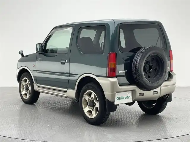 スズキ ジムニー ランドベンチャー 兵庫県 2002(平14)年 10.3万km グローブグリーンパールメタリック 社外CDオーディオ/純正16インチアルミホイール/フォグランプ/ETC/４WD/純正マット/ドアバイザー/トランスファー