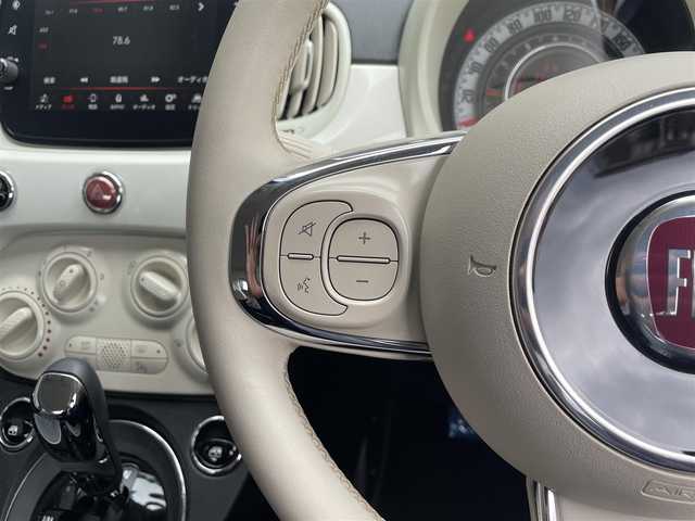フィアット ５００ 香川県 2020(令2)年 3.9万km 白 純正ディスプレイオーディオ/Carplay/Bカメラ/ETC/ドライブレコーダー/革巻きステアリング/ステアリングスイッチ/リモコンキー/スタッドレスタイヤ4本ホイール付き積み込み
