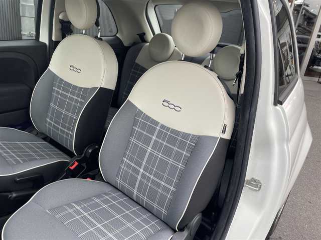 フィアット ５００ 香川県 2020(令2)年 3.9万km 白 純正ディスプレイオーディオ/Carplay/Bカメラ/ETC/ドライブレコーダー/革巻きステアリング/ステアリングスイッチ/リモコンキー/スタッドレスタイヤ4本ホイール付き積み込み