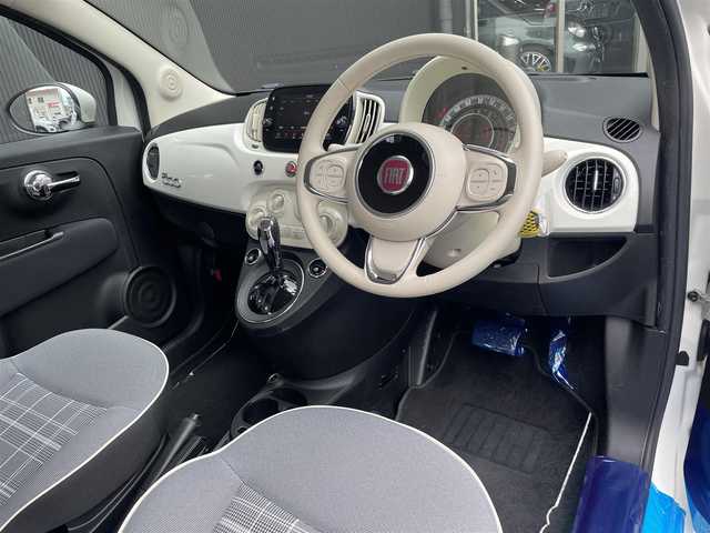 フィアット ５００ 香川県 2020(令2)年 3.9万km 白 純正ディスプレイオーディオ/Carplay/Bカメラ/ETC/ドライブレコーダー/革巻きステアリング/ステアリングスイッチ/リモコンキー/スタッドレスタイヤ4本ホイール付き積み込み