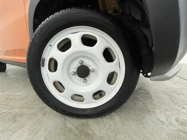 スズキ ハスラー G 群馬県 2018(平30)年 6.6万km パッションオレンジマイカ/スペリアホワイト 衝突被害軽減ブレーキ　社外７インチナビ　シートヒーター　アイドリングストップ　ドライブレコーダー　スマートキー　横滑り防止装置　盗難防止装置　オートエアコン　純正フロアマット　禁煙車
