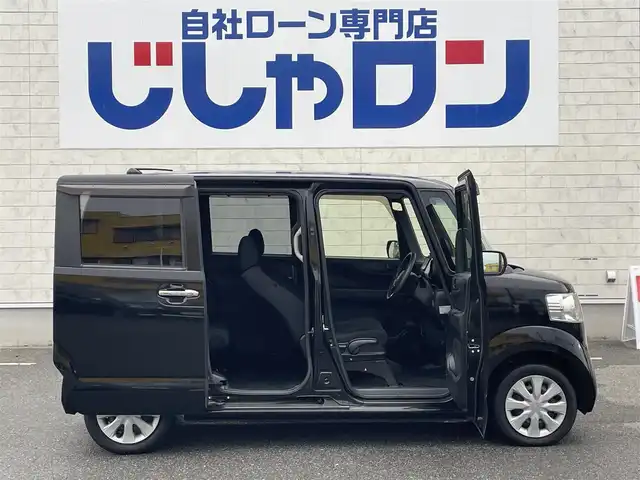 ホンダ Ｎ ＢＯＸ G Lパッケージ 佐賀県 2015(平27)年 8.3万km スマートブラック こちらは現金またはオートローンご利用時の価格です/自社ローンご希望の方は別途その旨お申付け下さい/禁煙車/メモリーナビ/ワンセグテレビ/バックカメラ/Bluetoothオーディオ/DVD再生可能/両側パワースライドドア/ドライブレコーダー（フロント・リア）/ETC