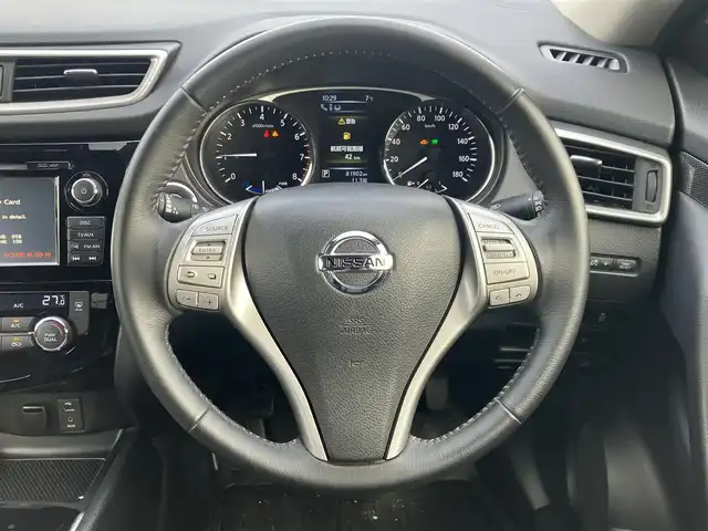 日産 エクストレイル ハイブリッド 20X エマージェンシーブレーキ 道南・函館 2016(平28)年 8.2万km ブリリアントホワイトパール /純正ナビ//全方位カメラ//前席ヒートシーター//エマージェンシーブレーキ//レーンキープアシスト//クルーズコントロール//横滑り防止装置//ダウンヒルアシストコントロール//前後コーナーセンサー//オートライト//ETC//フォグランプ//純正アルミ//スマートキー