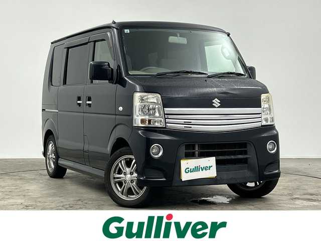 スズキ エブリィ ワゴン PZターボ スペシャル 三重県 2011(平23)年 9.4万km ブルーイッシュブラックパール3 /禁煙車//ナビ//両側パワースライドドア//ターボ//純正ＡＷ付き夏タイヤ積載//バックカメラ//ＥＴＣ//リモコンキー//スペアキー//オートＡＣ//ＨＩＤ//フォグランプ//Ｂｌｕｅｔｏｏｔｈ//ＤＶＤ再生//フルセグ