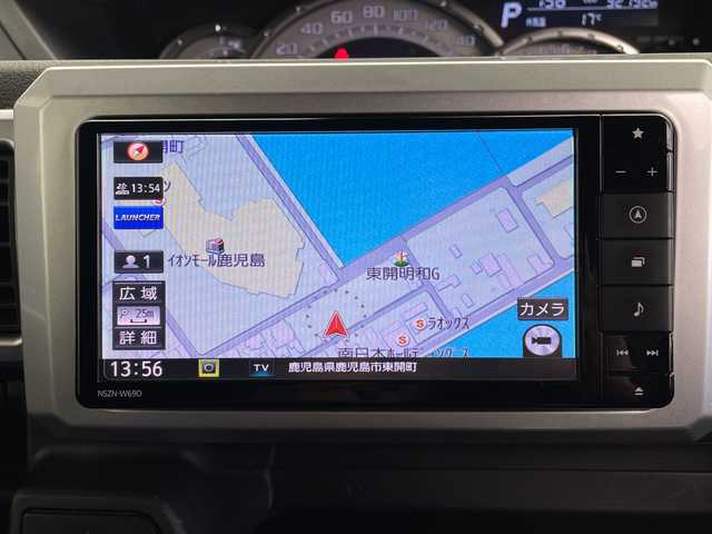 ダイハツ ウェイク G ターボ リミテッド SAⅢ 鹿児島県 2019(平31)年 3.3万km パールホワイトⅢ 純正SDナビ/（AM/FM/CD/DVD/Bluetooth/フルセグ）/両側パワースライドドア/パノラマモニター/ETC/ドライブレコーダー/スマートアシストIII/・衝突被害軽減ブレーキ/・車線逸脱警報/・誤発進抑制/・オートハイビーム/リアパーキングセンサー/LEDヘッドライト/革巻きステアリング/ステアリングスイッチ/レザー調シートカバー/リアサンシェード/純正15インチアルミホイール/スマートキー