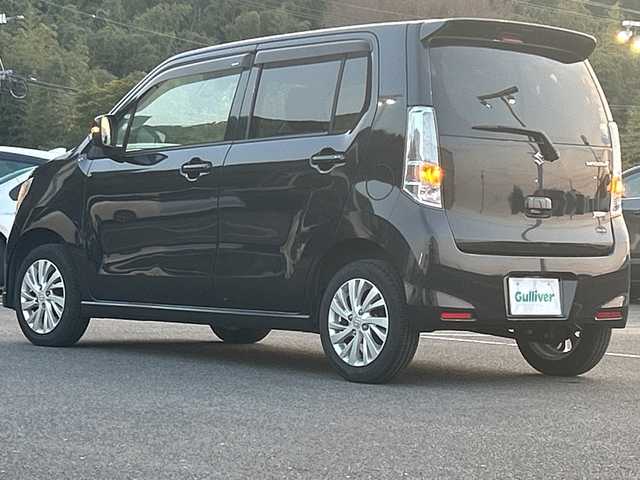 スズキ ワゴンＲ FZ 佐賀県 2014(平26)年 4.9万km ブルーイッシュブラックパール3 ・純正オーディオ/・ETC/・運転席シートヒーター/・純正14インチアルミホイール/・スマートキー/・スペアキー×１