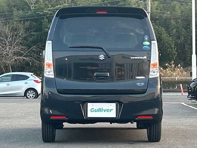 スズキ ワゴンＲ FZ 佐賀県 2014(平26)年 4.9万km ブルーイッシュブラックパール3 ・純正オーディオ/・ETC/・運転席シートヒーター/・純正14インチアルミホイール/・スマートキー/・スペアキー×１