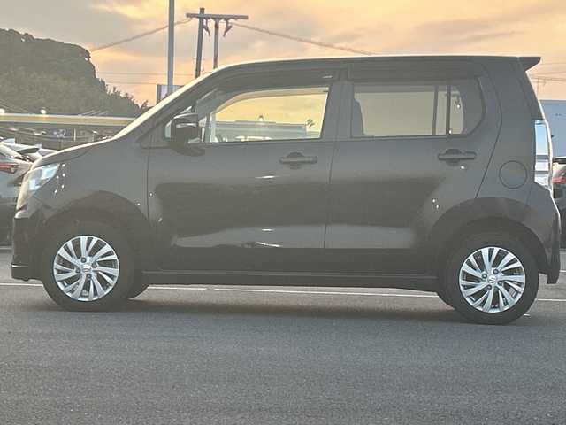 スズキ ワゴンＲ FZ 佐賀県 2014(平26)年 4.9万km ブルーイッシュブラックパール3 ・純正オーディオ/・ETC/・運転席シートヒーター/・純正14インチアルミホイール/・スマートキー/・スペアキー×１