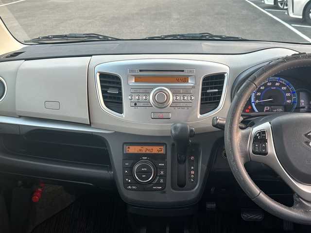 スズキ ワゴンＲ FZ 佐賀県 2014(平26)年 4.9万km ブルーイッシュブラックパール3 ・純正オーディオ/・ETC/・運転席シートヒーター/・純正14インチアルミホイール/・スマートキー/・スペアキー×１