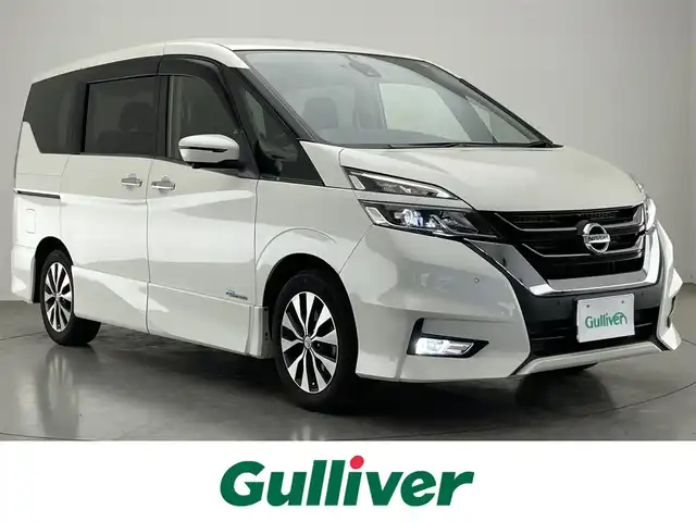 日産 セレナ ハイウェイスター Vセレクション 愛知県 2018(平30)年 6.6万km ブリリアントホワイトパール 純正９型ナビ　地デジTV　Bluetooth　全方位カメラ　プロパイロット　セーフティパックＢ　パーキングアシスト　デジタルインナーミラー　ハンズフリー両側パワスラ　純正ドラレコ　ＬＥＤオートライト　ＥＴＣ　衝突軽減　追従クルコン　ハンドル支援　フォグランプ　TVキャンセラー　禁煙車