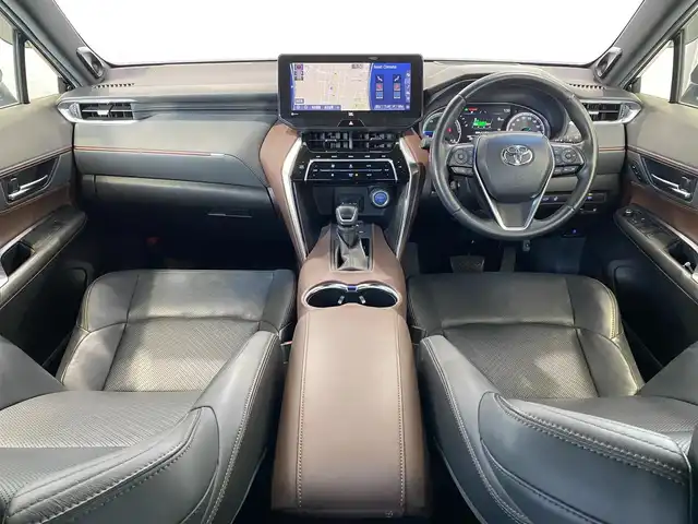 トヨタ ハリアー ハイブリッド Z レザーパッケージ 岐阜県 2021(令3)年 4万km ブラック 調光パノラマルーフ/JBL9スピーカーサウンドシステム/12.3インチTコネクトナビ/フルセグTV/AppleCarPlay/AndroidAuto/パノラミックビューモニター/デジタルインナーミラー/トヨタセーフティセンス/・プリクラッシュセーフティ/・レーントレーシングアシスト/・レーダークルーズコントロール/・ブラインドスポットモニター/・クリアランスソナー/ハイビームアシスト/LEDヘッドライト/黒本革シート/パワーシート/シートヒーター/エアーシート/ビルトインETC2.0/スペアキー/純正19インチAW/純正ドアバイザー/社外フロアマット