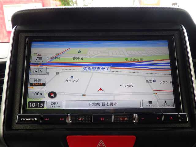 ホンダ Ｎ ＢＯＸ ＋ G ターボ Lパッケージ 千葉県 2016(平28)年 6.9万km スマートブラック 左パワースライドドア/右イージークローザードア/社外メモリーナビ/地デジTV/【DVD/CD再生機能　Bluetooth接続】/バックカメラ/パドルシフト/ETC/ウインカーミラー/スマートキー