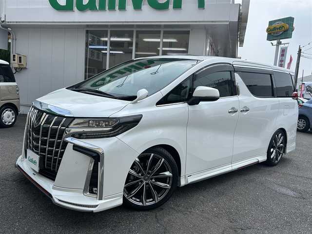 トヨタ アルファード S Cパッケージ 愛知県 2022(令4)年 2万km ホワイトパールクリスタルシャイン アルパインナビ/フルセグテレビ/ワンオーナー/両側パワースライドドア/KRANZEアルミホイール 20インチ/アルパインスタイルエアロキット（フロント、リアアンダー/　サイドステップ）/アルパインスタイル　マフラー/アルパインフィリップダウンモニター/アルパインウーハー/Bluetooth/社外KRANZEアルミホイール/ブリチストンタイヤ245/40/20　レグノGRVII/クルーズコントロール追従機能付/エアーシート/シートヒーター/PKSB/PCS/RSA/LTA/ツインルーフ/ビルトインETC/デジタルインナーミラー/車高調BLITZ/取説、保証書、スペアキー/検R9/1/18/禁煙車