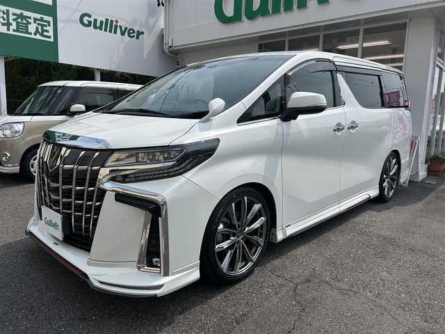 トヨタ アルファード S Cパッケージ 愛知県 2022(令4)年 2万km ホワイトパールクリスタルシャイン アルパインナビ/フルセグテレビ/ワンオーナー/両側パワースライドドア/KRANZEアルミホイール 20インチ/アルパインスタイルエアロキット（フロント、リアアンダー/　サイドステップ）/アルパインスタイル　マフラー/アルパインフィリップダウンモニター/アルパインウーハー/Bluetooth/社外KRANZEアルミホイール/ブリチストンタイヤ245/40/20　レグノGRVII/クルーズコントロール追従機能付/エアーシート/シートヒーター/PKSB/PCS/RSA/LTA/ツインルーフ/ビルトインETC/デジタルインナーミラー/車高調BLITZ/取説、保証書、スペアキー/検R9/1/18/禁煙車