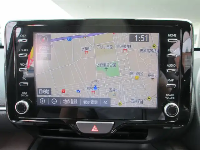 トヨタ ヤリスクロス ハイブリッド Z 千葉県 2020(令2)年 3.7万km ブラックマイカ ワンオーナー/純正ディスプレイオーディオ/　【ナビ/フルセグ/BT/USB】/パノラミックビューモニター/LEDヘッドライト/純正18インチアルミホイール/プリクラッシュセーフティ/レーントレーシングアシスト/レーダークルーズコントロール/前後コーナーセンサー/ハーフレザーシート/前席シートヒーター/運転席パワーシート/前後ドライブレコーダー/ビルトインETC2.0/記録簿R3.4.5年度トヨタ有り/新車整備手帳/取扱説明書/スペアキー