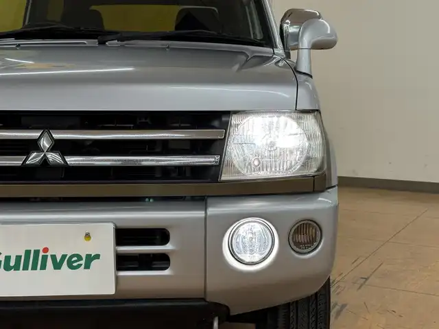 三菱 パジェロ ミニ リミテッドエディション XR 群馬県 2007(平19)年 6.4万km クールシルバーメタリック 純正オーディオ/　　FM/AM/CD/MD/純正15インチAW/シートヒーター/フォグランプ/ヘッドライトレベライザー/ルーフレール/純正フロアマット/純正ドアバイザー/電動格納ミラー/リモコンキー/ETC