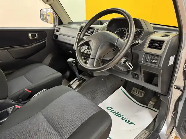 三菱 パジェロ ミニ リミテッドエディション XR 群馬県 2007(平19)年 6.4万km クールシルバーメタリック 純正オーディオ/　　FM/AM/CD/MD/純正15インチAW/シートヒーター/フォグランプ/ヘッドライトレベライザー/ルーフレール/純正フロアマット/純正ドアバイザー/電動格納ミラー/リモコンキー/ETC