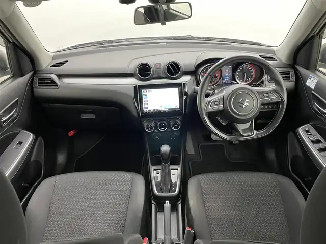 スズキ スイフト HYBRID ML 岡山県 2018(平30)年 5.5万km ピュアホワイトP 全方位モニター用カメラパッケージ/社外8インチナビ CN-RZ843/地デジ/Bluetooth/CD/DVD/ビルトインETC/シートヒーター/パドルシフト /LEDヘッドライト/セーフティパッケージ/レーダークルーズコントロール/オートハイビーム/オートライト /純正フロアマット/プッシュスタート /スマートキー/フォグランプ/純正16インチアルミホイール