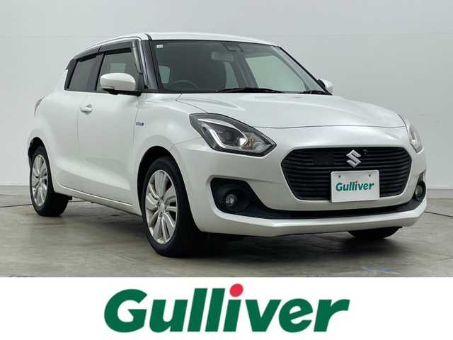スズキ スイフト HYBRID ML 岡山県 2018(平30)年 5.5万km ピュアホワイトP 全方位モニター用カメラパッケージ/社外8インチナビ CN-RZ843/地デジ/Bluetooth/CD/DVD/ビルトインETC/シートヒーター/パドルシフト /LEDヘッドライト/セーフティパッケージ/レーダークルーズコントロール/オートハイビーム/オートライト /純正フロアマット/プッシュスタート /スマートキー/フォグランプ/純正16インチアルミホイール