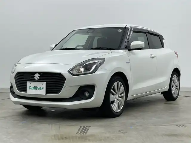 スズキ スイフト HYBRID ML 岡山県 2018(平30)年 5.5万km ピュアホワイトP 全方位モニター用カメラパッケージ/社外8インチナビ CN-RZ843/地デジ/Bluetooth/CD/DVD/ビルトインETC/シートヒーター/パドルシフト /LEDヘッドライト/セーフティパッケージ/レーダークルーズコントロール/オートハイビーム/オートライト /純正フロアマット/プッシュスタート /スマートキー/フォグランプ/純正16インチアルミホイール