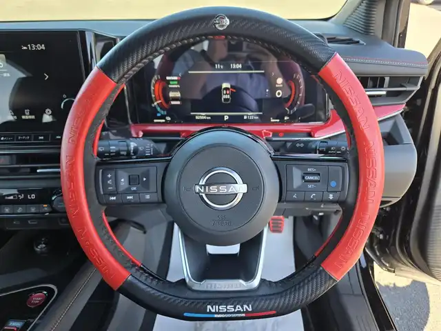 日産 オーラ ニスモ 鹿児島県 2023(令5)年 8.3万km スーパーブラック プロパイロット　/デジタルインナーミラー　/アラウンドビューモニター　/ＮＩＳＳＡＮコネクトナビ　/ＮＩＳＭＯ純正アルミホイール（１７インチ）　/ビルトインＥＴＣ２．０　/ＮＩＳＭＯ専用ハーフレザーシート/前後コーナーセンサー/Bluetoothオーディオ/フルセグテレビ/横滑り防止装置/レーンキープアシスト/プッシュスタート/スマートキー