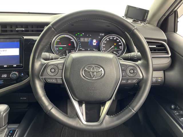 トヨタ カムリ WS 愛知県 2018(平30)年 2.9万km プラチナホワイトパールマイカ 純正ナビ/・Bluetooth/・CD/DVD/・フルセグテレビ/・SD音楽録音/バックカメラ/パワーシート/クリアランスソナー/パドルシフト/レーダー探知機/ハーフレザーシート/衝突軽減ブレーキ/レーンキープアシスト/オートマチックハイビーム/前後コーナーセンサー/レーダークルーズコントロール/前方ドライブレコーダー/ビルトインETC/LEDヘッドライト