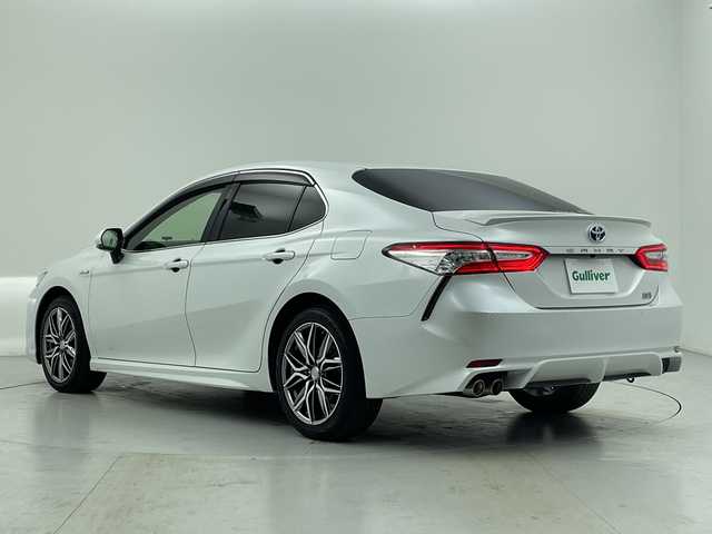 トヨタ カムリ WS 愛知県 2018(平30)年 2.9万km プラチナホワイトパールマイカ 純正ナビ/・Bluetooth/・CD/DVD/・フルセグテレビ/・SD音楽録音/バックカメラ/パワーシート/クリアランスソナー/パドルシフト/レーダー探知機/ハーフレザーシート/衝突軽減ブレーキ/レーンキープアシスト/オートマチックハイビーム/前後コーナーセンサー/レーダークルーズコントロール/前方ドライブレコーダー/ビルトインETC/LEDヘッドライト