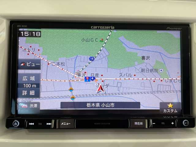 マツダ フレア クロスオーバー XS 栃木県 2018(平30)年 5万km フェニックスレッドパール/ブラック 社外ナビ/　（CD/DVD/フルセグTV）/バックカメラ/スズキセーフティサポート/・デュアルカメラブレーキサポート/・誤発進抑制機能/・車線逸脱抑制機能/・車線逸脱警報機能/ビルトインETC/前方ドライブレコーダー/前席シートヒーター/アイドリングストップ/前後コーナーセンサー/プッシュスタート/スマートキー×2/フロントフォグ/AW付きスタッドレス車載