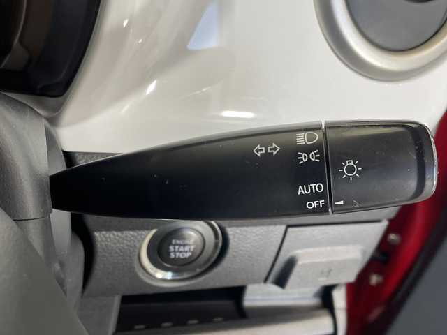 マツダ フレア クロスオーバー XS 栃木県 2018(平30)年 5万km フェニックスレッドパール/ブラック 社外ナビ/　（CD/DVD/フルセグTV）/バックカメラ/スズキセーフティサポート/・デュアルカメラブレーキサポート/・誤発進抑制機能/・車線逸脱抑制機能/・車線逸脱警報機能/ビルトインETC/前方ドライブレコーダー/前席シートヒーター/アイドリングストップ/前後コーナーセンサー/プッシュスタート/スマートキー×2/フロントフォグ/AW付きスタッドレス車載