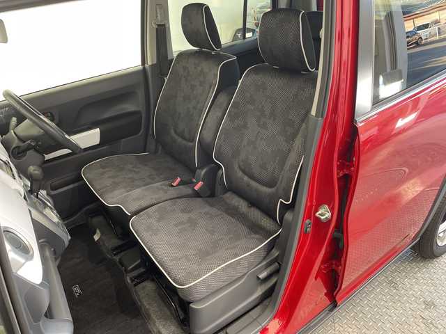 マツダ フレア クロスオーバー XS 栃木県 2018(平30)年 5万km フェニックスレッドパール/ブラック 社外ナビ/　（CD/DVD/フルセグTV）/バックカメラ/スズキセーフティサポート/・デュアルカメラブレーキサポート/・誤発進抑制機能/・車線逸脱抑制機能/・車線逸脱警報機能/ビルトインETC/前方ドライブレコーダー/前席シートヒーター/アイドリングストップ/前後コーナーセンサー/プッシュスタート/スマートキー×2/フロントフォグ/AW付きスタッドレス車載