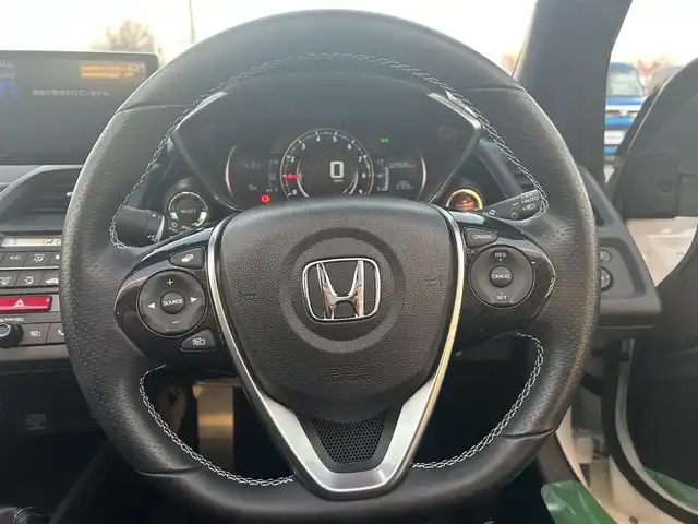 ホンダ Ｓ６６０ α 栃木県 2019(令1)年 3万km プレミアムスターホワイトP 純正メモリナビ/・Bluetooth/・USB/iPod/・AM.FM/バックカメラ/ETC/デジタルインナーミラー（前後ドラレコ機能付）/HKSマフラー（純正マフラー有）/無限シフト仕様/社外サスペンション（純正サス有）/USBポート/スマートキー/プッシュスタート/クルーズコントロール/革巻きステアリング/ステアリングスイッチ/LEDヘッドライト/オートライト/ハーフレザーシート/純正15インチAW/純正フロアマット/横滑り防止システム