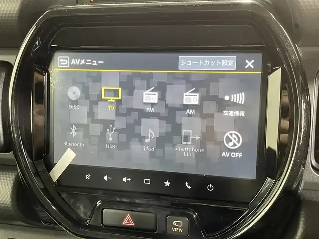 スズキ ハスラー HYBRID X 大阪府 2025(令7)年 0.1万km未満 クールカーキPM 届出済未使用車 純正ナビ(フルセグ/DVD再生/Bluetooth) 360カメラ 衝突軽減 レーダークルコン クリアランスソナー シートヒーター レーンアシスト スマートキー プッシュスタート